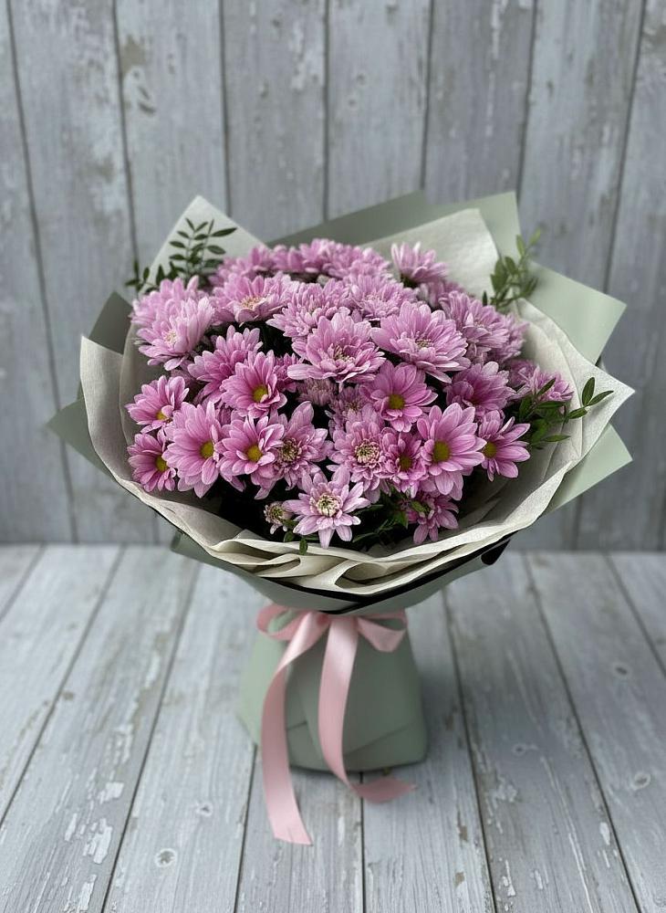 Букет цветов из: Хризантемы в Ромашково