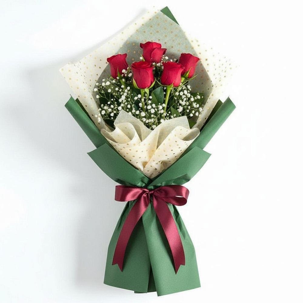 Букет цветов из: Розы в Ромашково