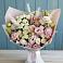 Букет цветов из: Альстромерии и Розы в Ромашково
