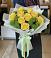 Букет цветов из: Хризантемы и Розы в Ромашково
