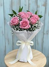 Букет цветов из:  Розы в Ромашково