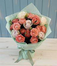 Букет цветов из:  Розы в Ромашково