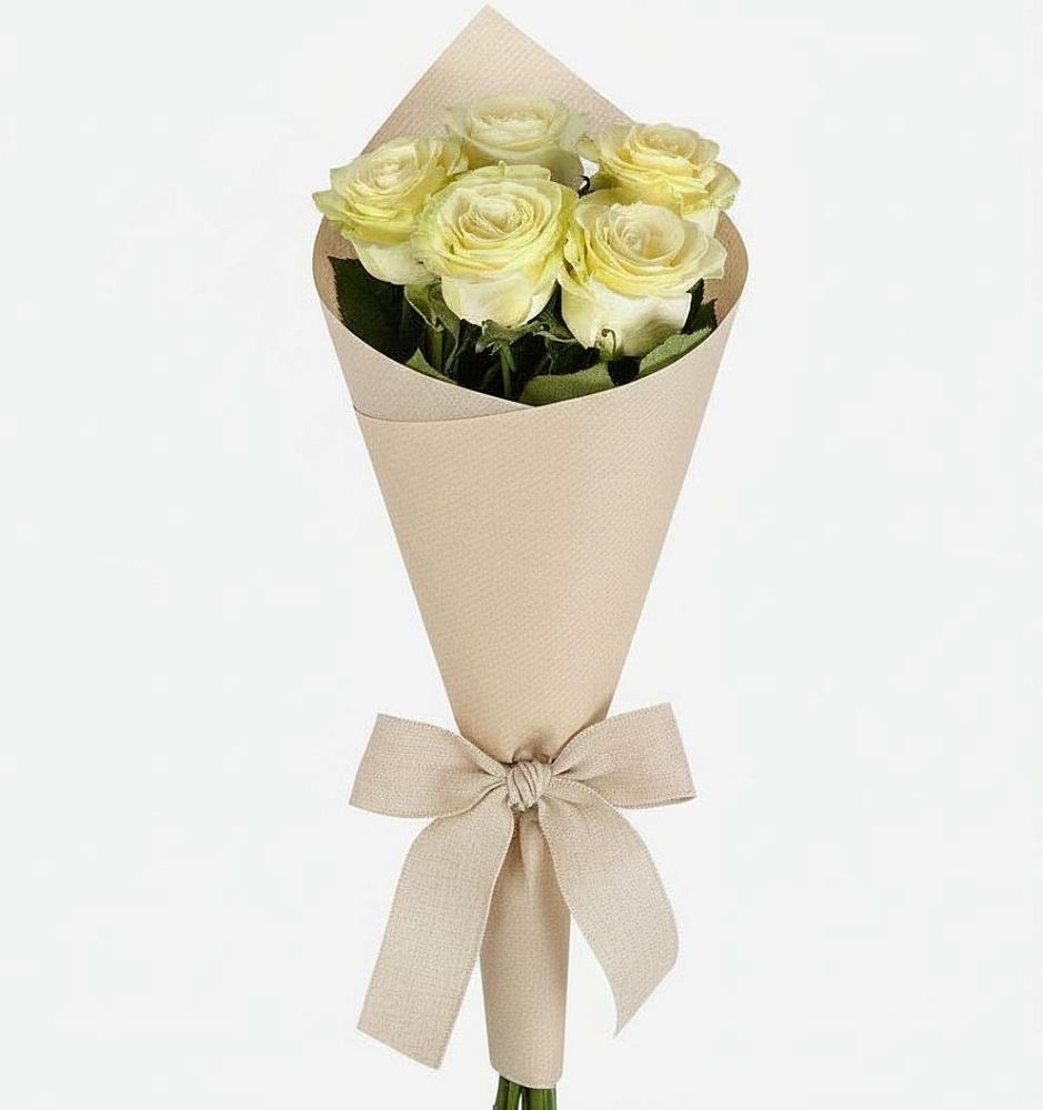 Букет цветов из: Розы в Ромашково