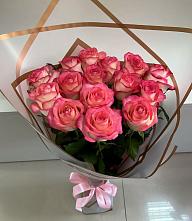 Букет Розовые розы Сеньорита #REPLACE_PRED# Ромашково