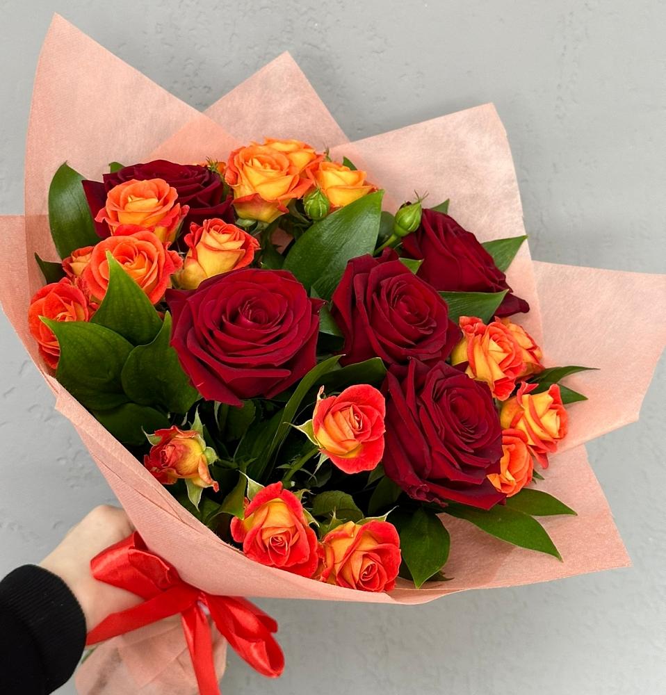 Букет Любовь и восторг в Ромашково