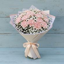 Букет цветов из:  Гвоздики в Ромашково