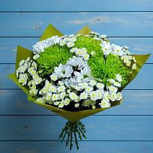 Букет цветов из:  Хризантемы в Ромашково