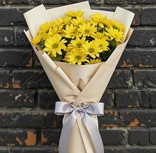 Букет цветов из:  Хризантемы в Ромашково