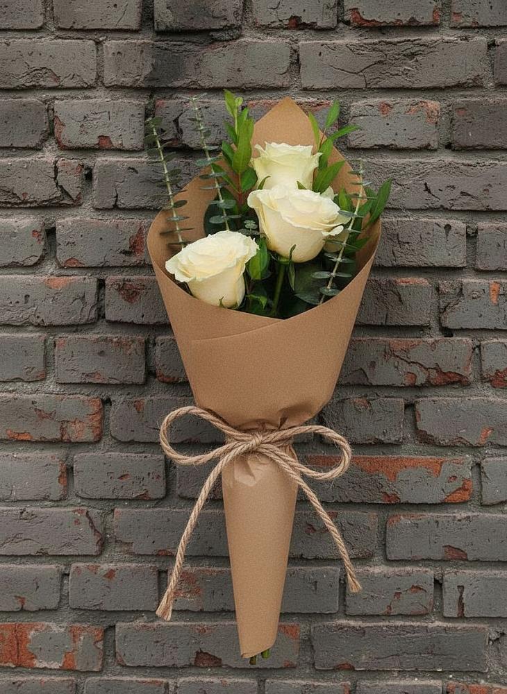 Букет цветов из: Розы в Ромашково