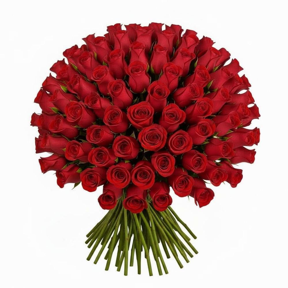 Букет Красные розы Чери Лав в Ромашково