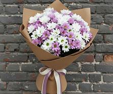 Букет цветов из:  Хризантемы в Ромашково