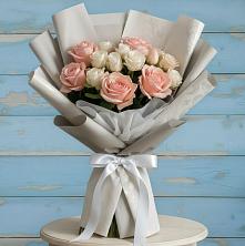 Букет цветов из:  Розы в Ромашково