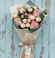 Букет цветов из:  Розы в Ромашково