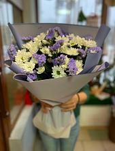 Букет цветов из:  Хризантемы #REPLACE_PRED# Ромашково