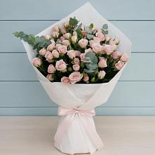 Букет цветов из:  Розы #REPLACE_PRED# Ромашково