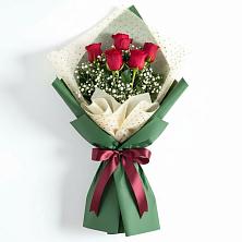 Букет цветов из:  Розы в Ромашково