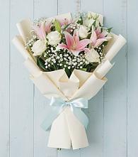 Букет цветов из:  Лилии в Ромашково